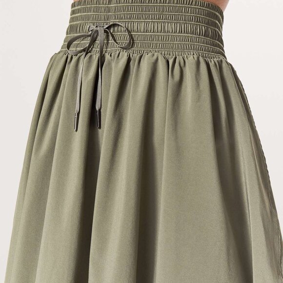 Lululemon The Everyday Skirt Sage Green 8 / M - Picture 2 of 5